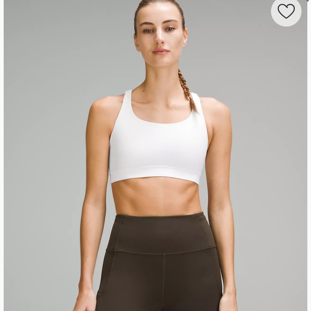 SOLD Lululemon energy bra medium support, B-D cups, size 6
